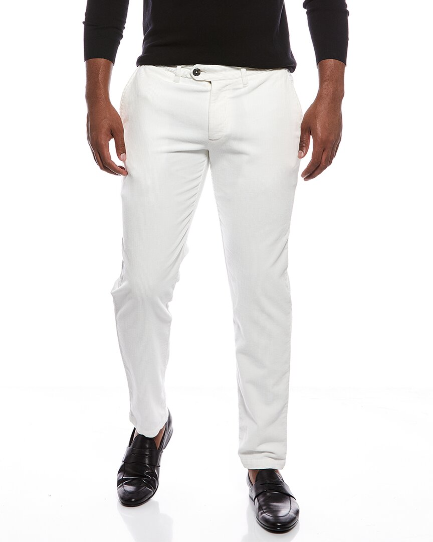 Isaia Trouser In White