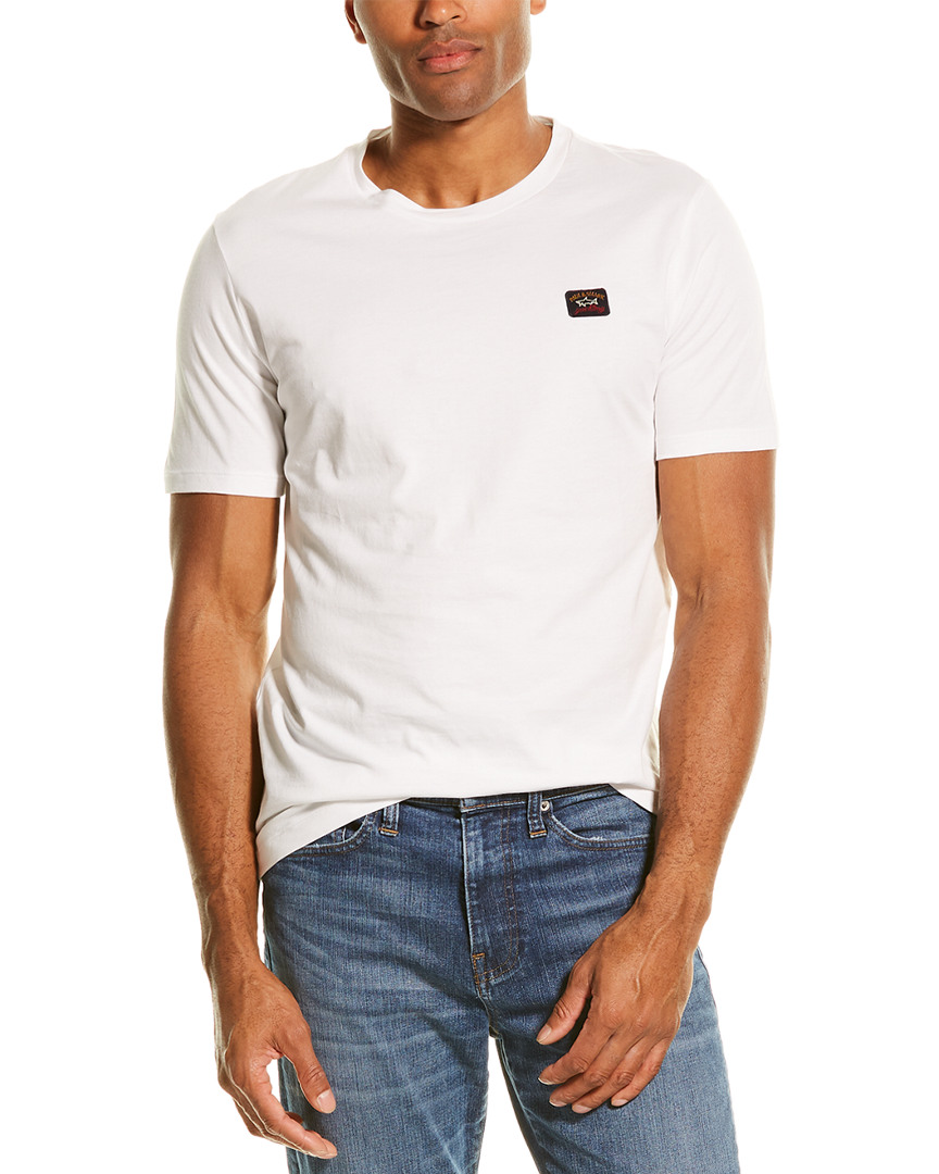 Image of Paul & Shark Logo Patch T-Shirt