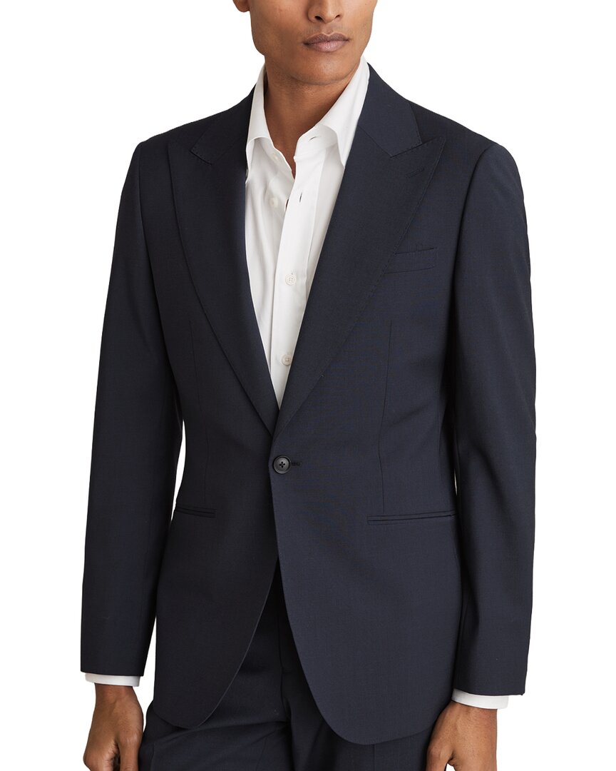 Reiss Dream Sb-sb Peak Blazer In Blue