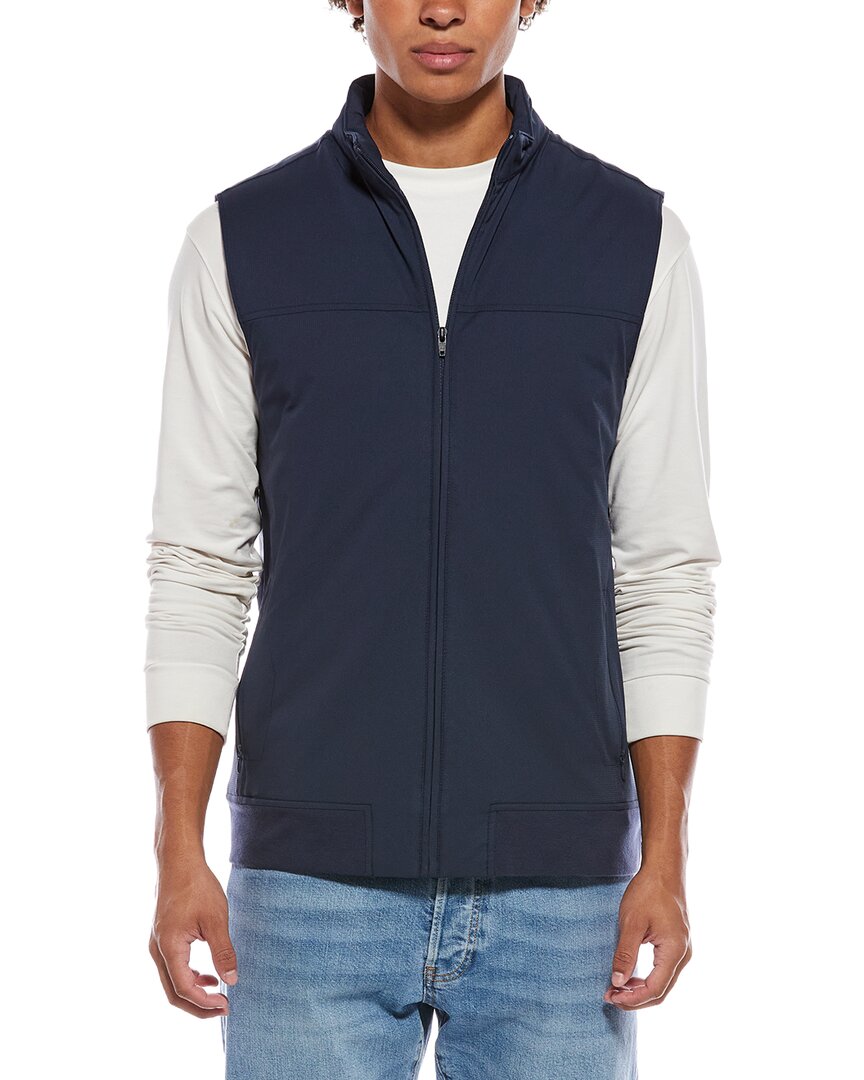 Travismathew Wanderlust Vest In Blue