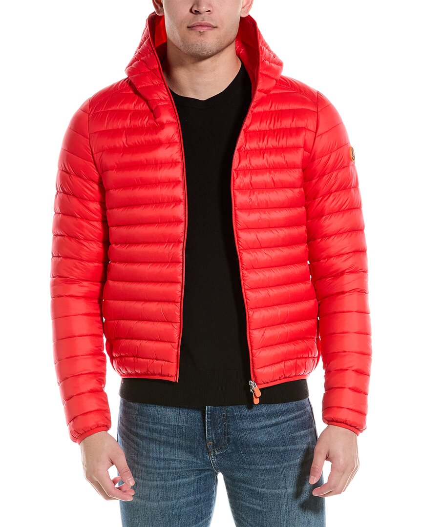 Shop Save The Duck Donald Jacket In Red