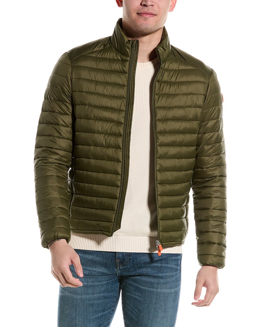 Save The Duck Alexander Jacket In Green