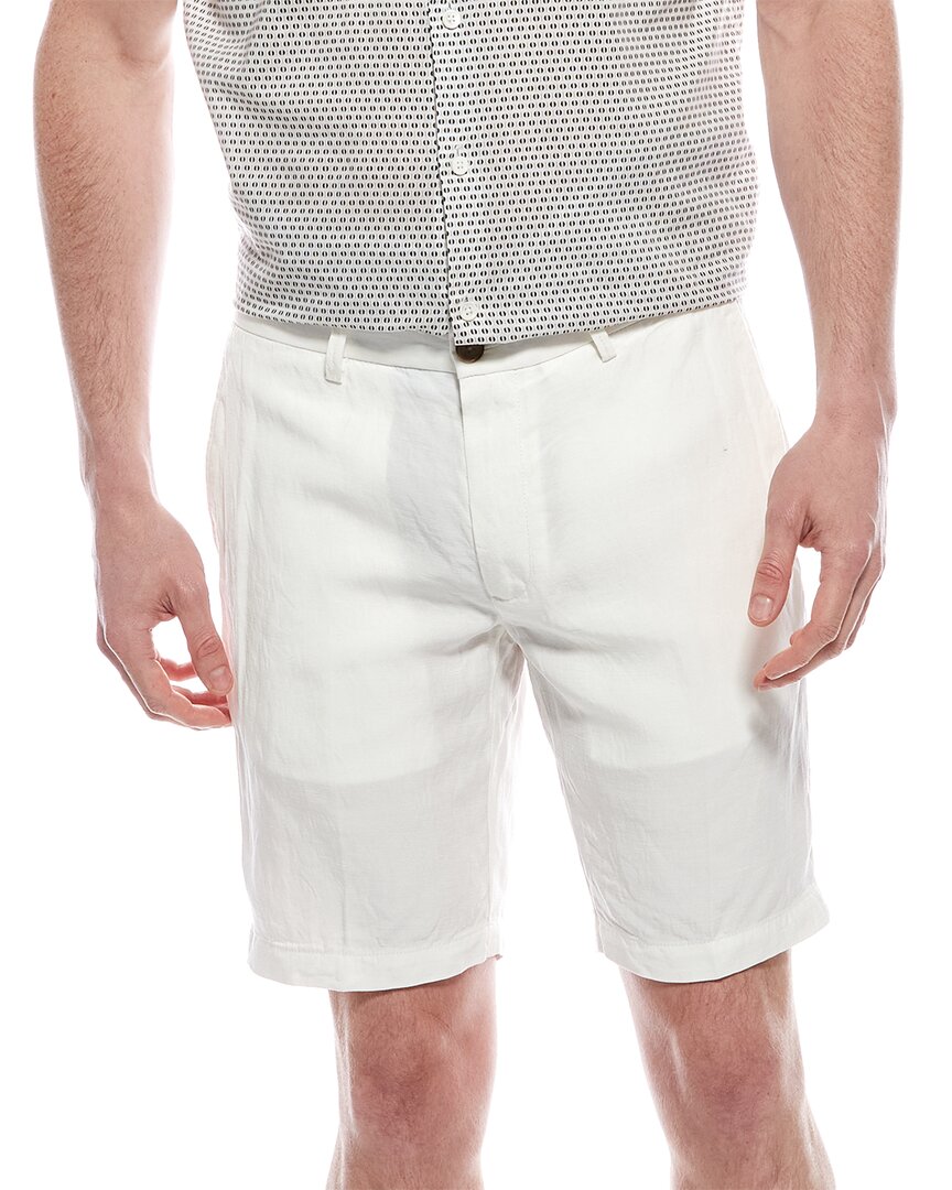 Scott Barber Linen-blend Short