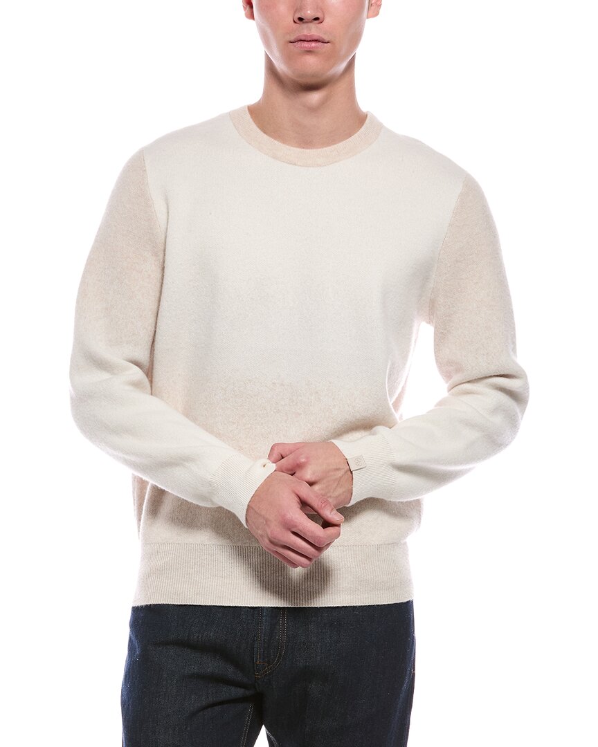Rag & Bone Downing Wool & Cashmere-blend Crewneck Sweater In Neutral