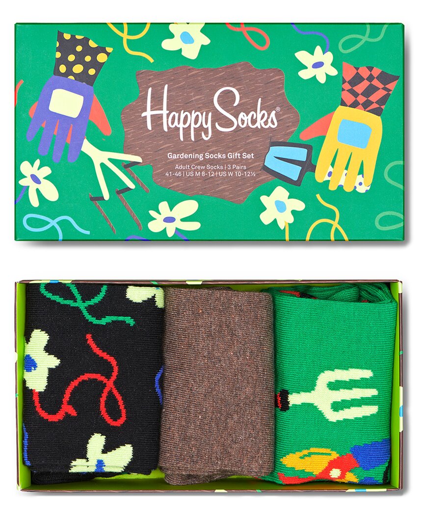 Shop Happy Socks 3pk Garden Gift Set