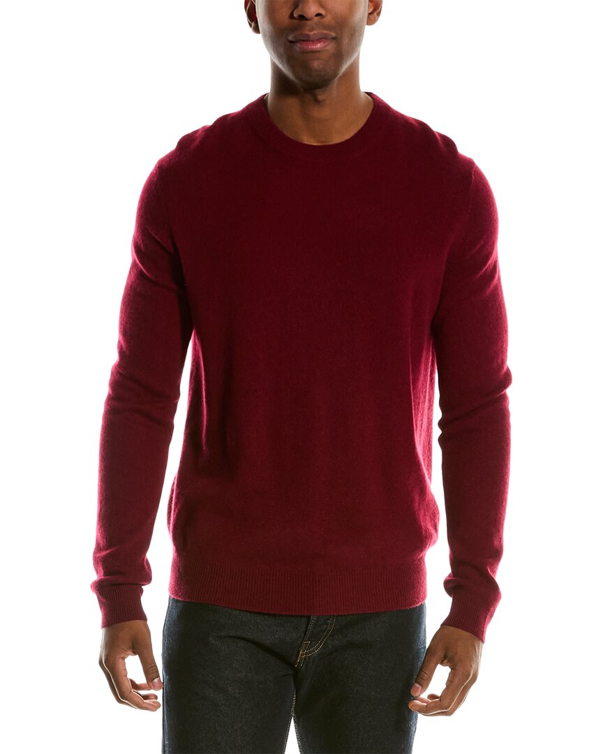 Shop Magaschoni Tipped Cashmere Sweater In Wine
