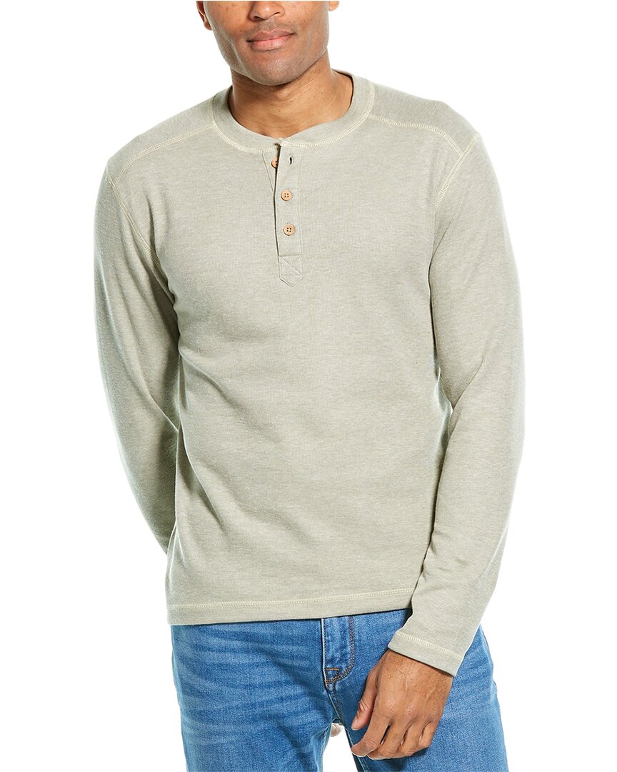 Vintage 1946 1X1 Heathered Rib Henley Men's eBay