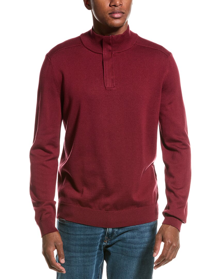 HUGO BOSS BOSS HUGO BOSS MARETTO WOOL-BLEND MOCK NECK SWEATER 