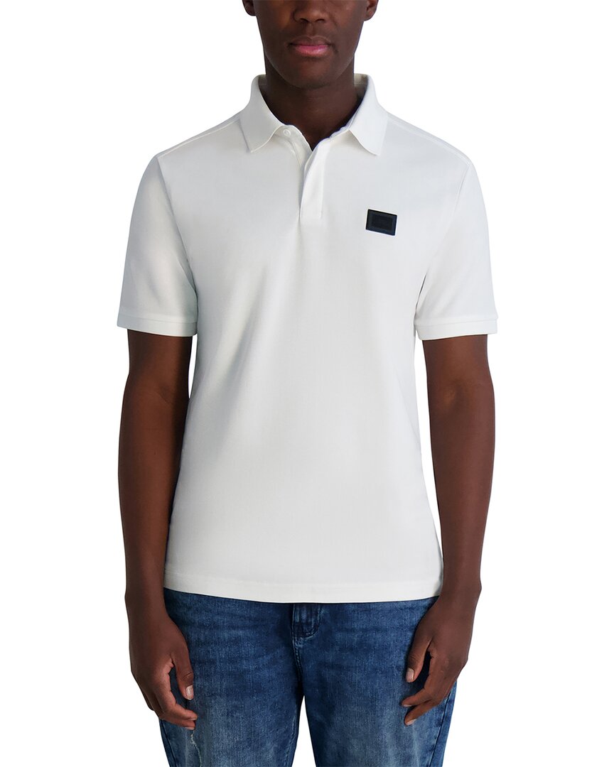Karl Lagerfeld Polo Shirt In White