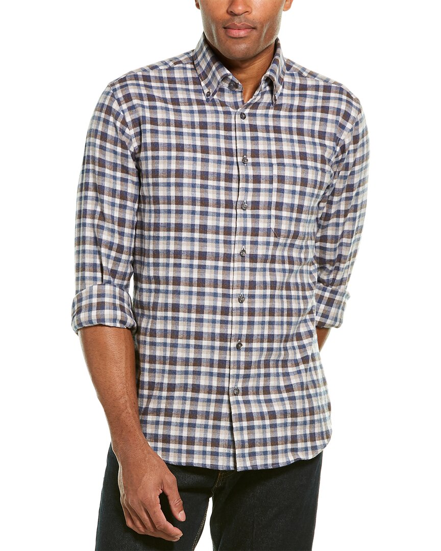 Image of Scott Barber Button-Down Woven Shirt
