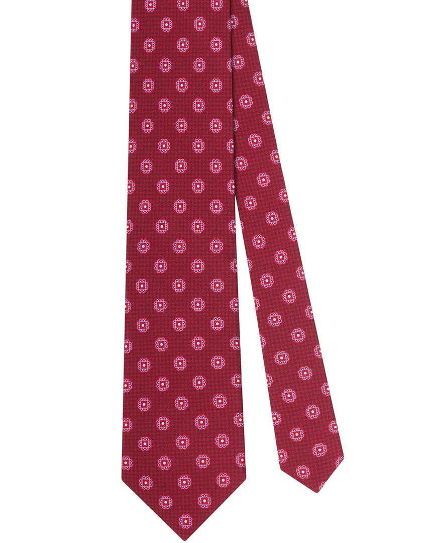 Robert Talbott Silk Printed Silk Flower Best Of Class Necktie
