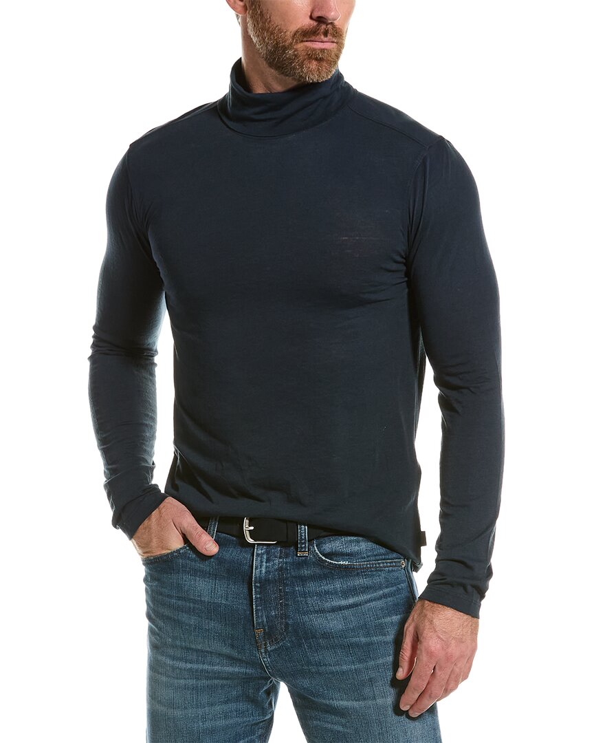 JOHN VARVATOS JOHN VARVATOS KENT BURNOUT TURTLENECK T-SHIRT