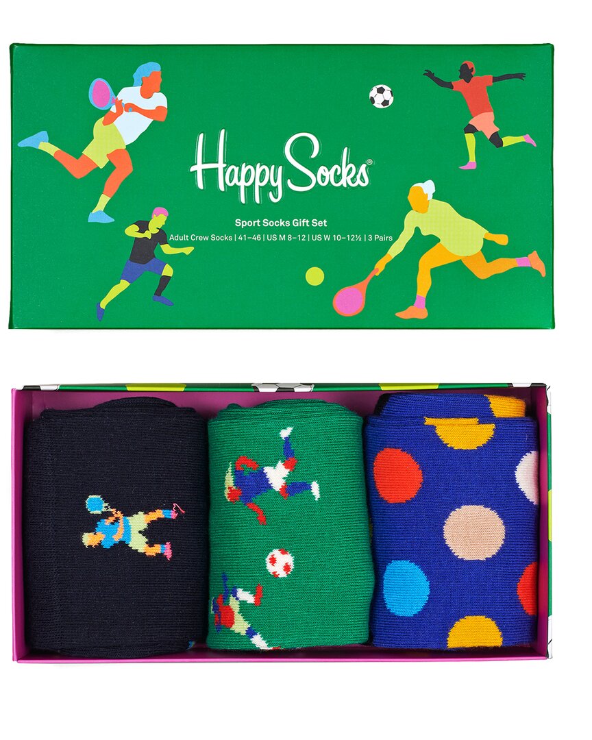 Shop Happy Socks 3pk Sports Gift Set