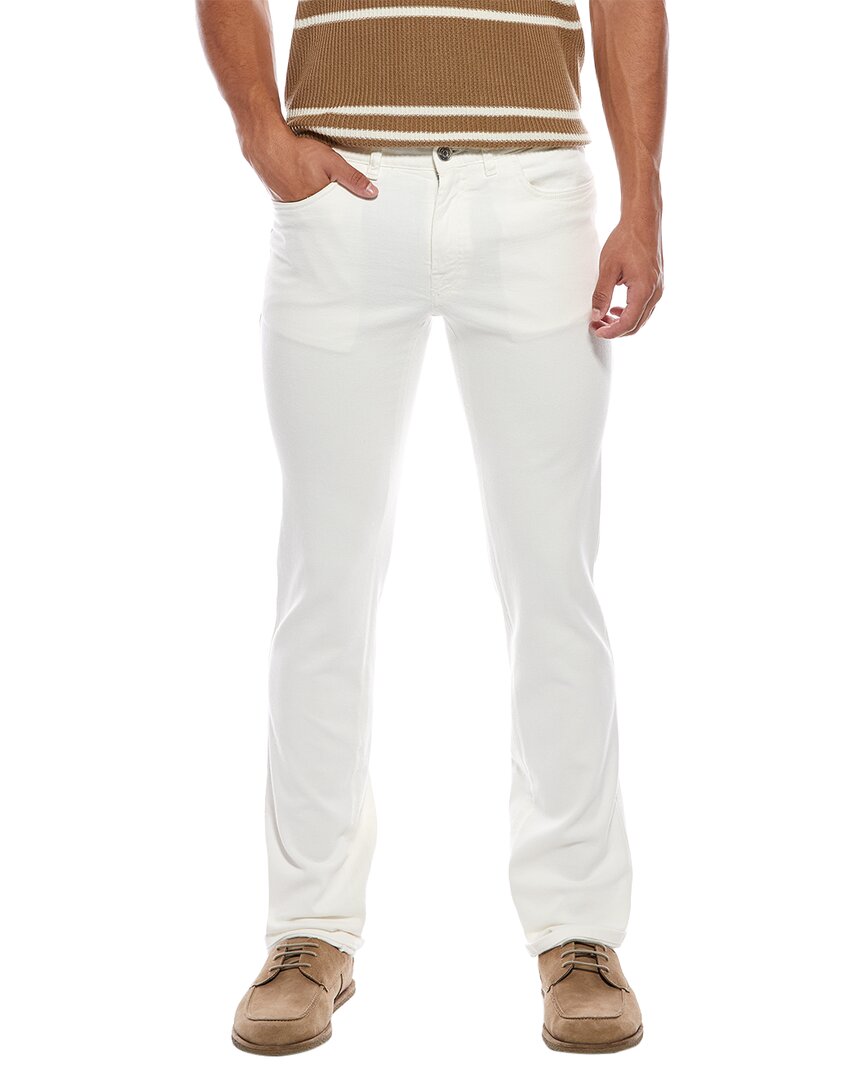 Brioni Denim Jean In White
