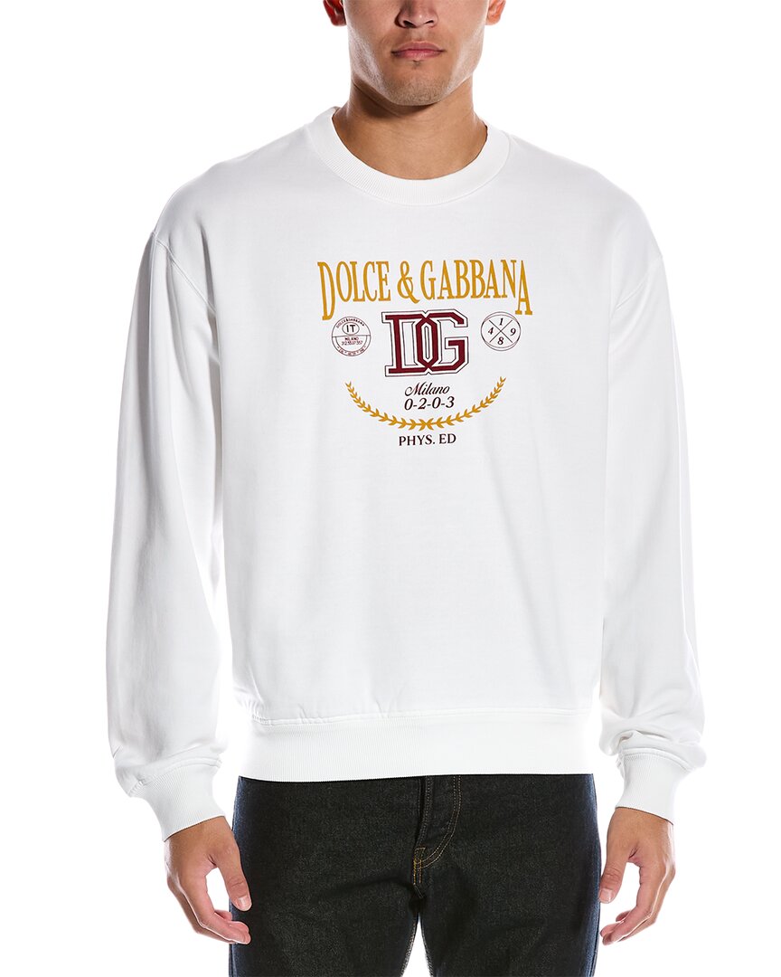 Dolce & Gabbana Sweater In White