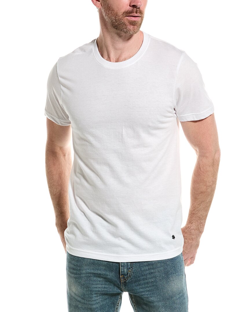 Shop Lucky Brand 3pk Crew T-shirt In White