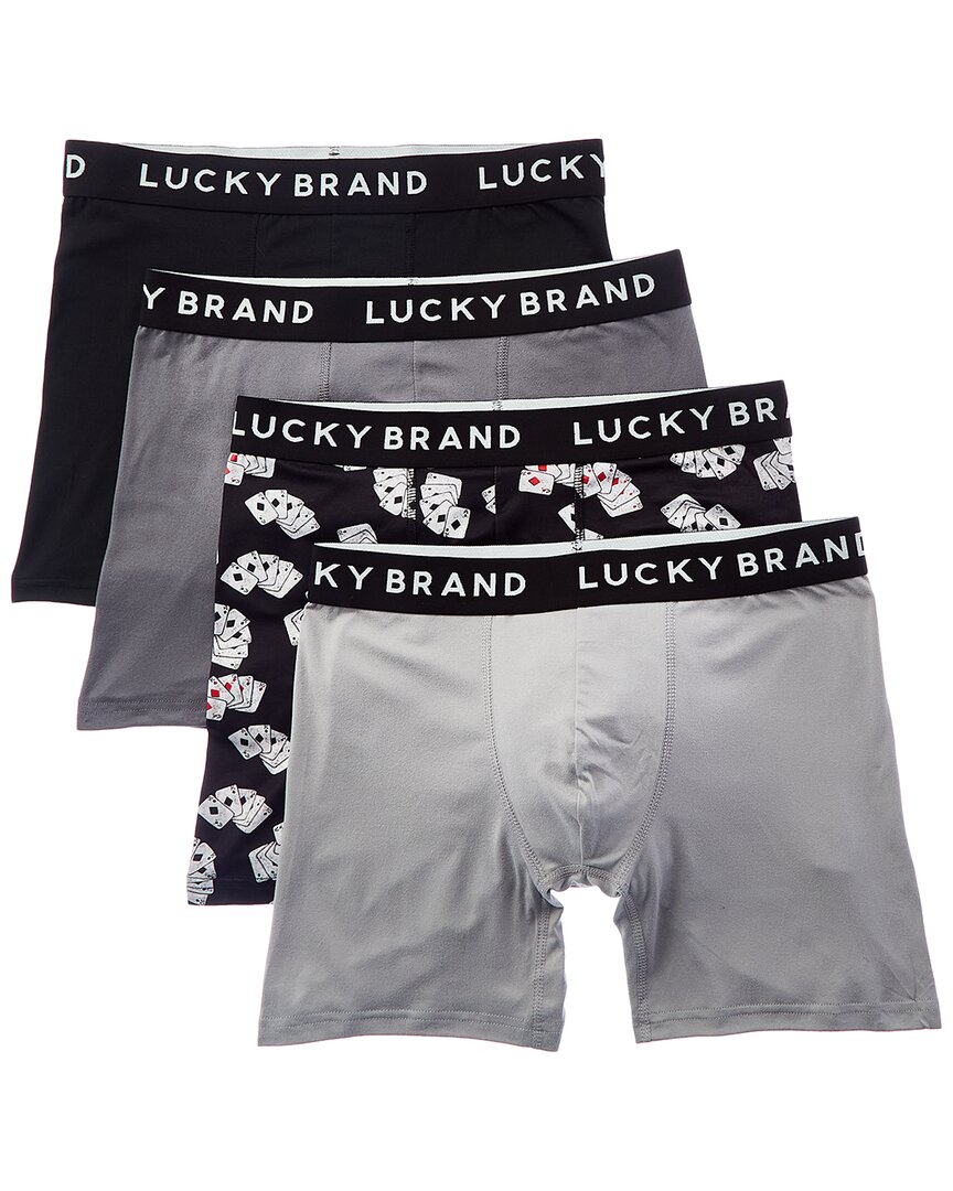 Shop Lucky Brand 4pk Essential Soft Boxer Brief