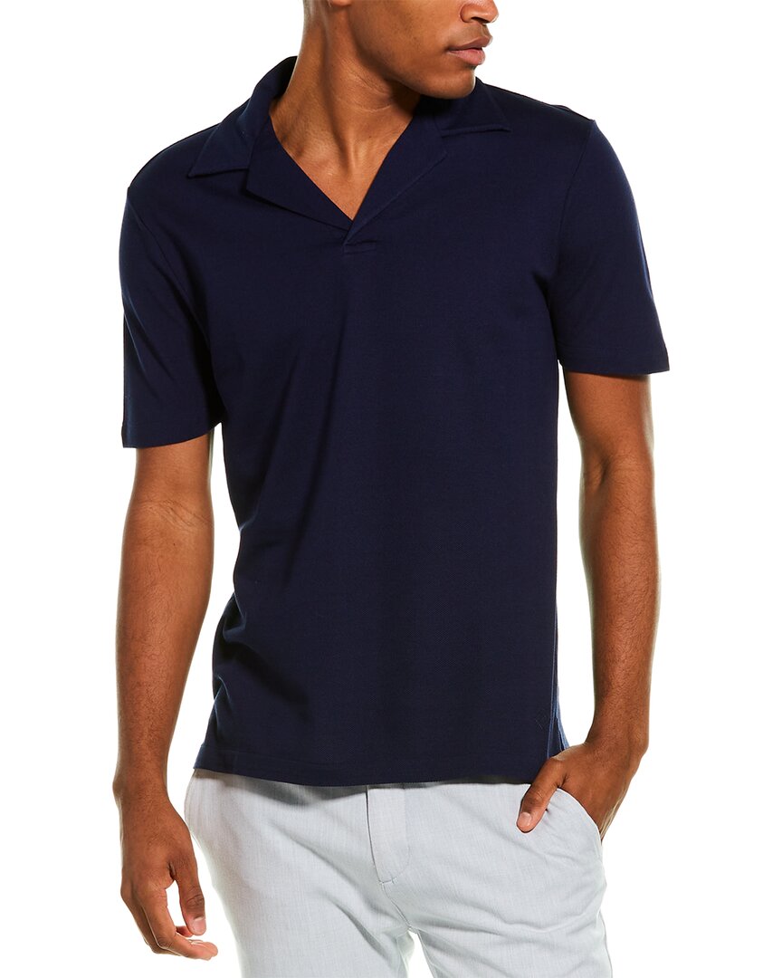 Image of dunhill Pique Silk-Blend Polo Shirt