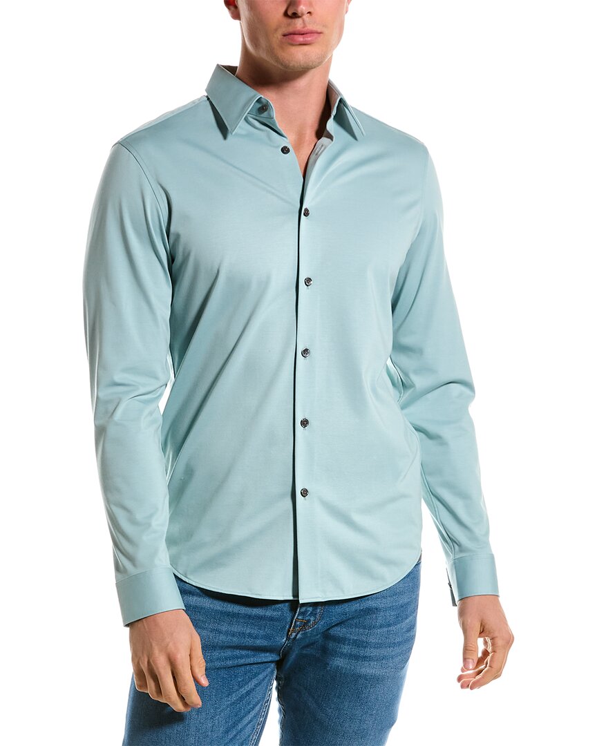 Theory Sylvain Shirt In Blue