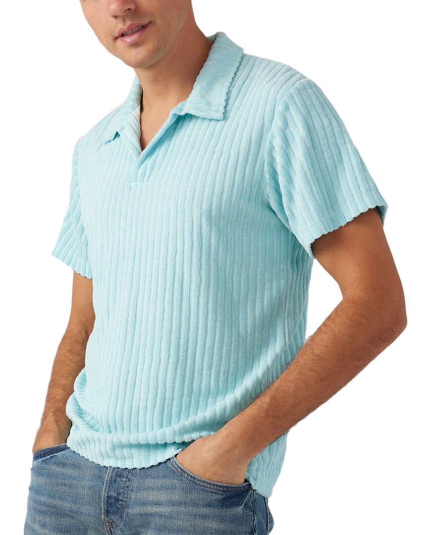 Shop Sol Angeles Riviera Terry Polo Shirt