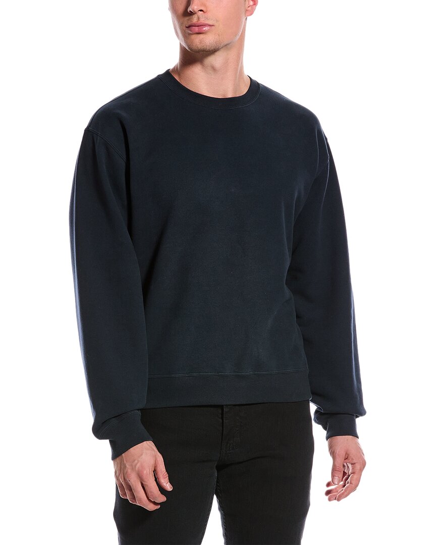 Shop Saint Laurent Sweatshirt In Blue