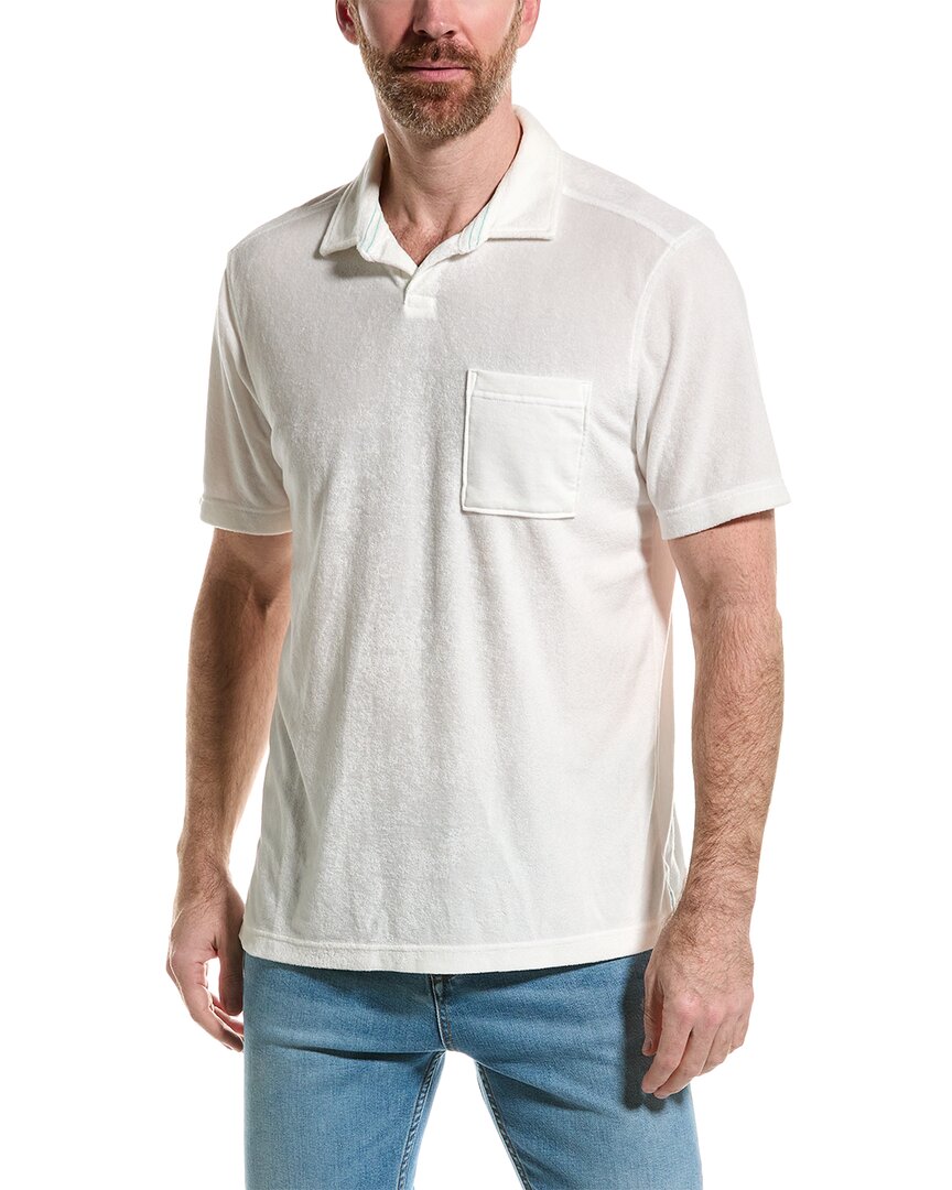 Tommy Bahama Poolside Polo Shirt In White