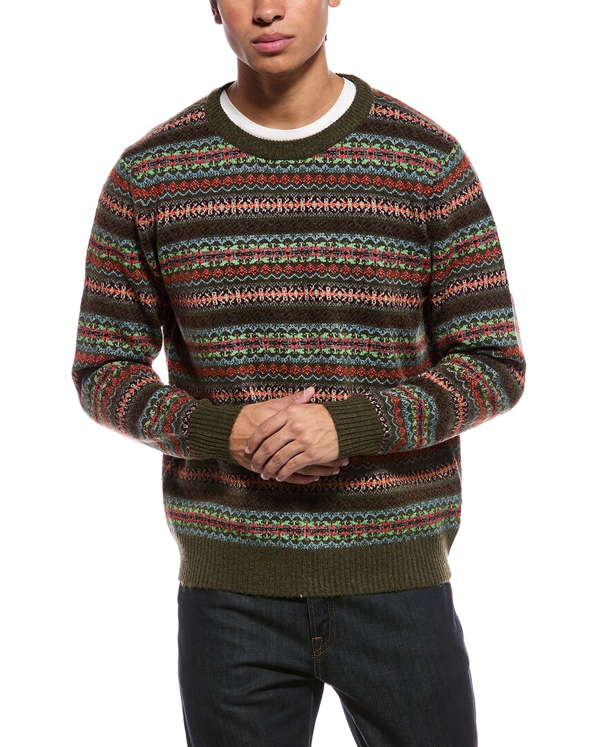 Jason Wu Knit Wool-blend Crewneck Sweater In Multi