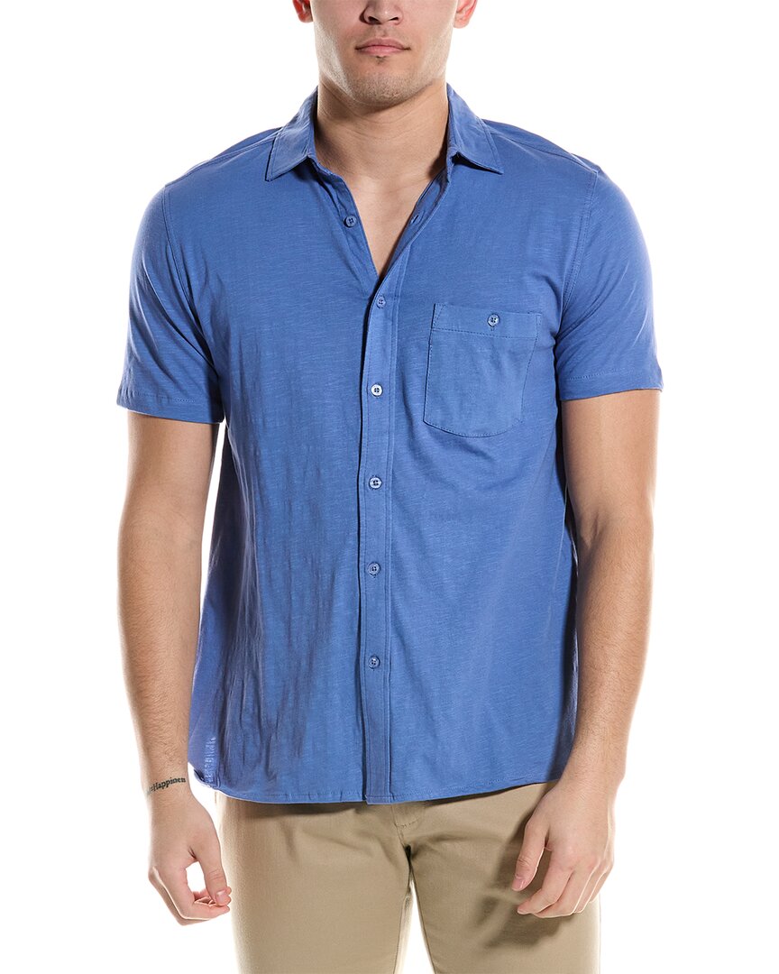 Shop Hiho Culebra Shirt In Blue