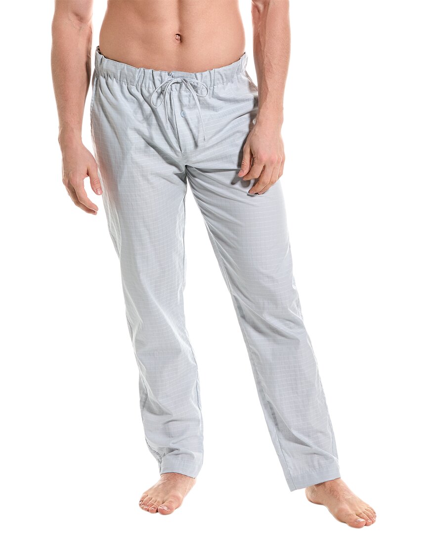 Shop Hanro Woven Lounge Pant In Blue
