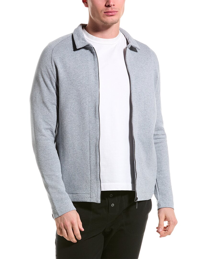 Shop Hanro Jacket In Grey