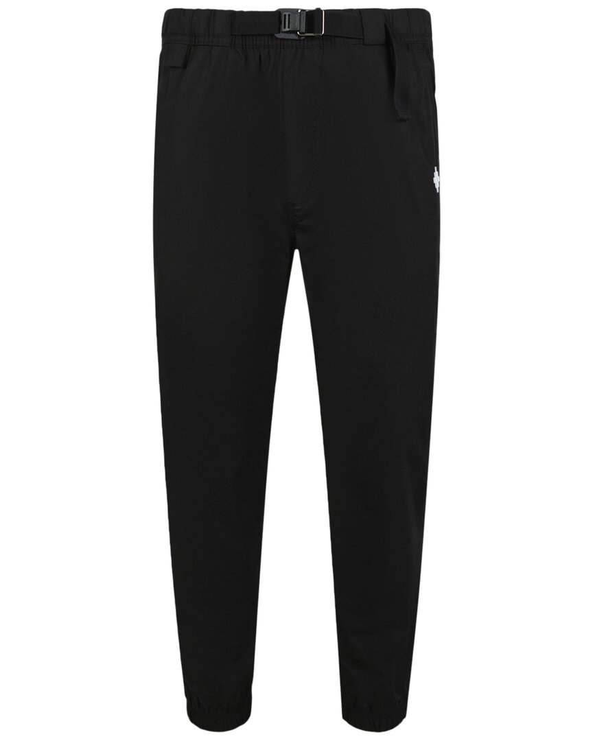 Marcelo Burlon County Of Milan Cross Buckle Joggers In Black