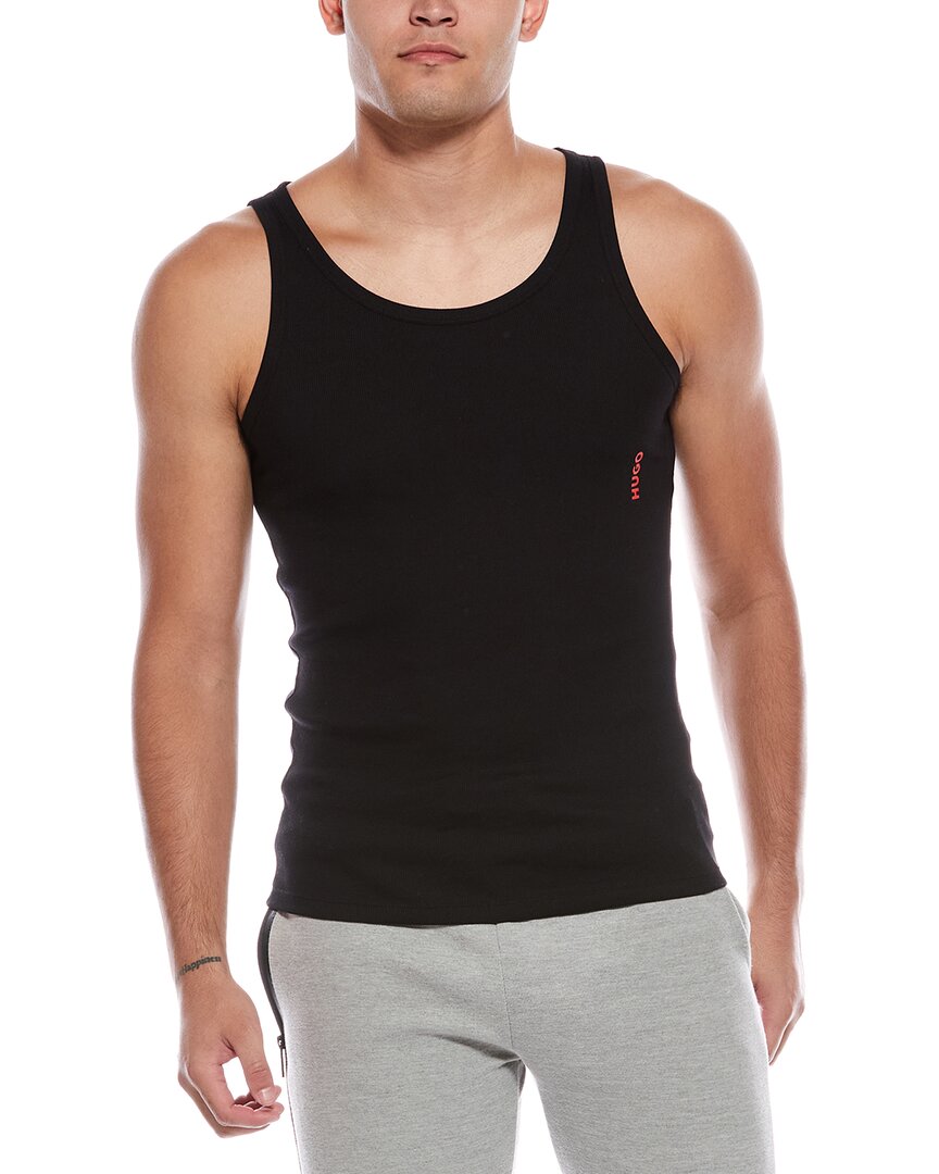 Hugo Boss Set Of Two Tank Top In Black