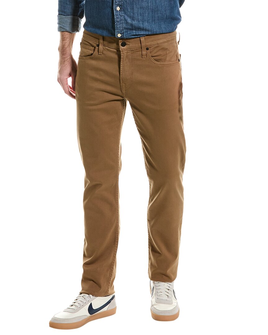 7 For All Mankind Slimmy Dark Khaki Slim Straight Jean