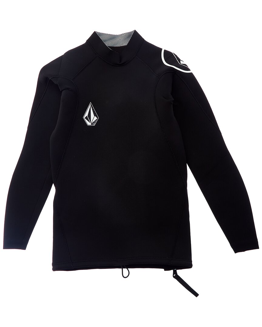 Shop Volcom Wetsuit Jacket In Black