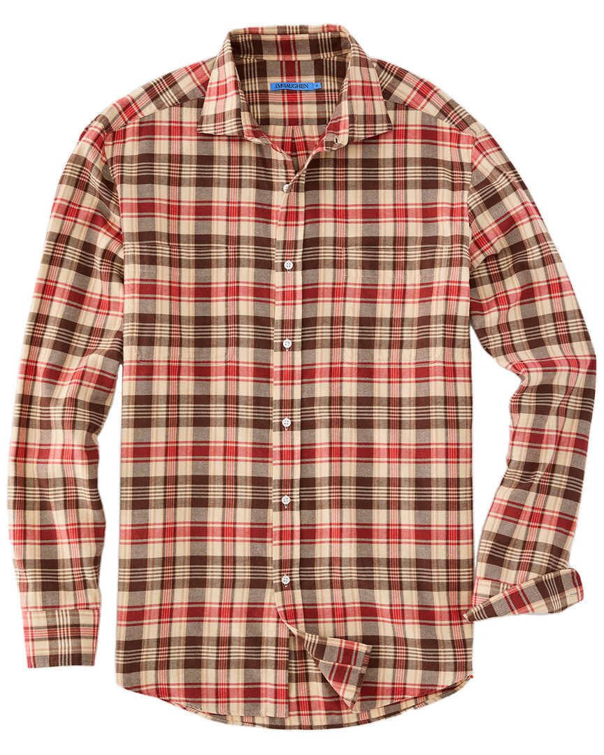 J.mclaughlin Dobson Woven Shirt In Multi
