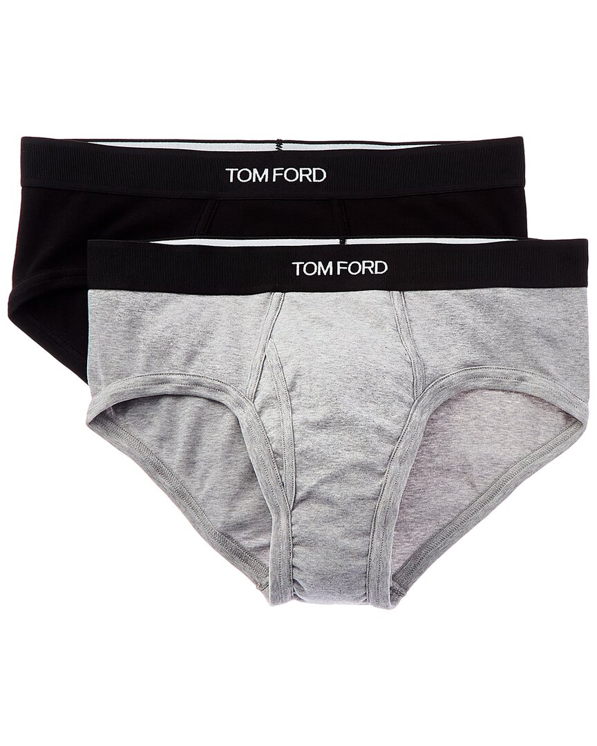 Tom Ford 2pk Brief In Grey