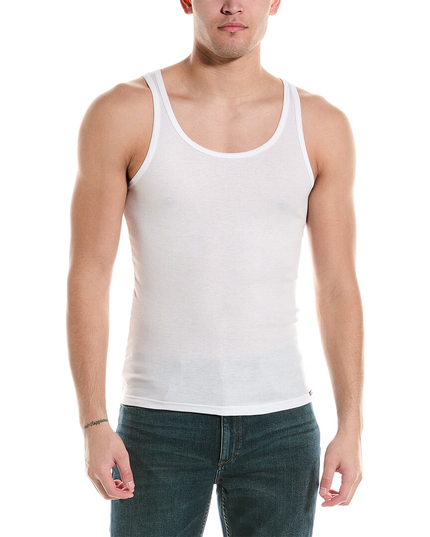 Shop Tom Ford Ribbed Tank In White