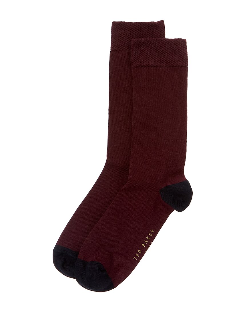 Shop Ted Baker Corecol Sock In Red