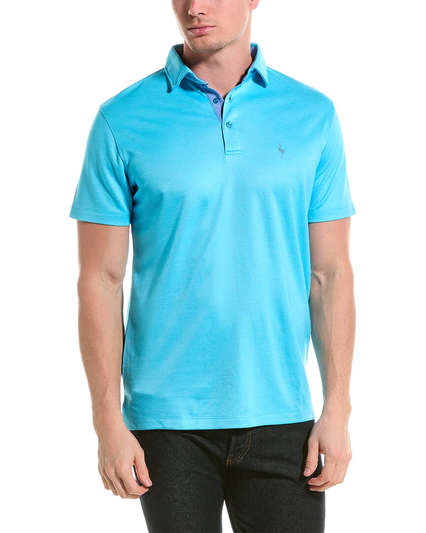 Tailorbyrd Performance Polo In Blue