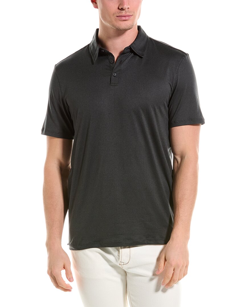 Onia Everyday Polo Shirt In Black