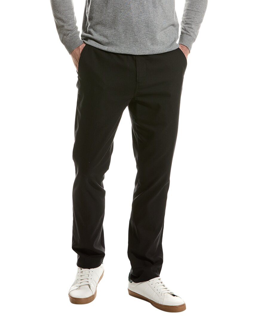 Shop John Varvatos Motor City Wool-blend Pant In Black