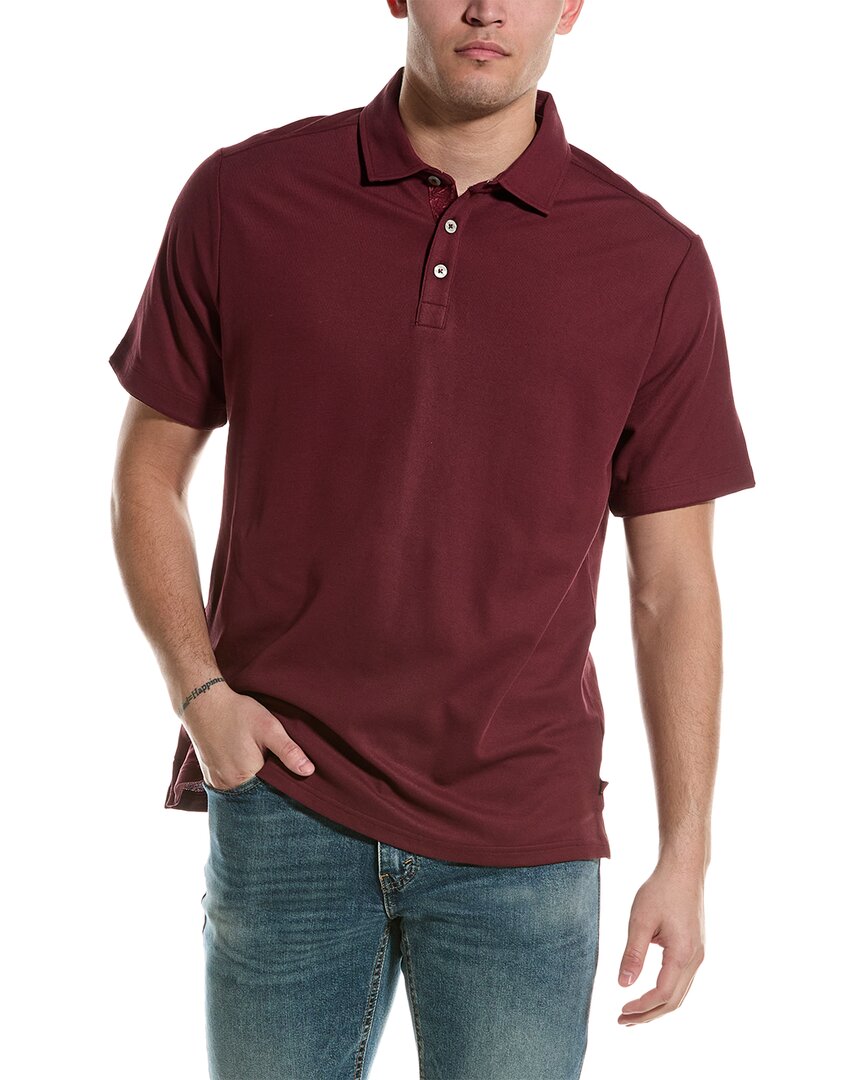 Tommy Bahama Sport Limited Edition 5 O'clock Polo Shirt In Burgundy