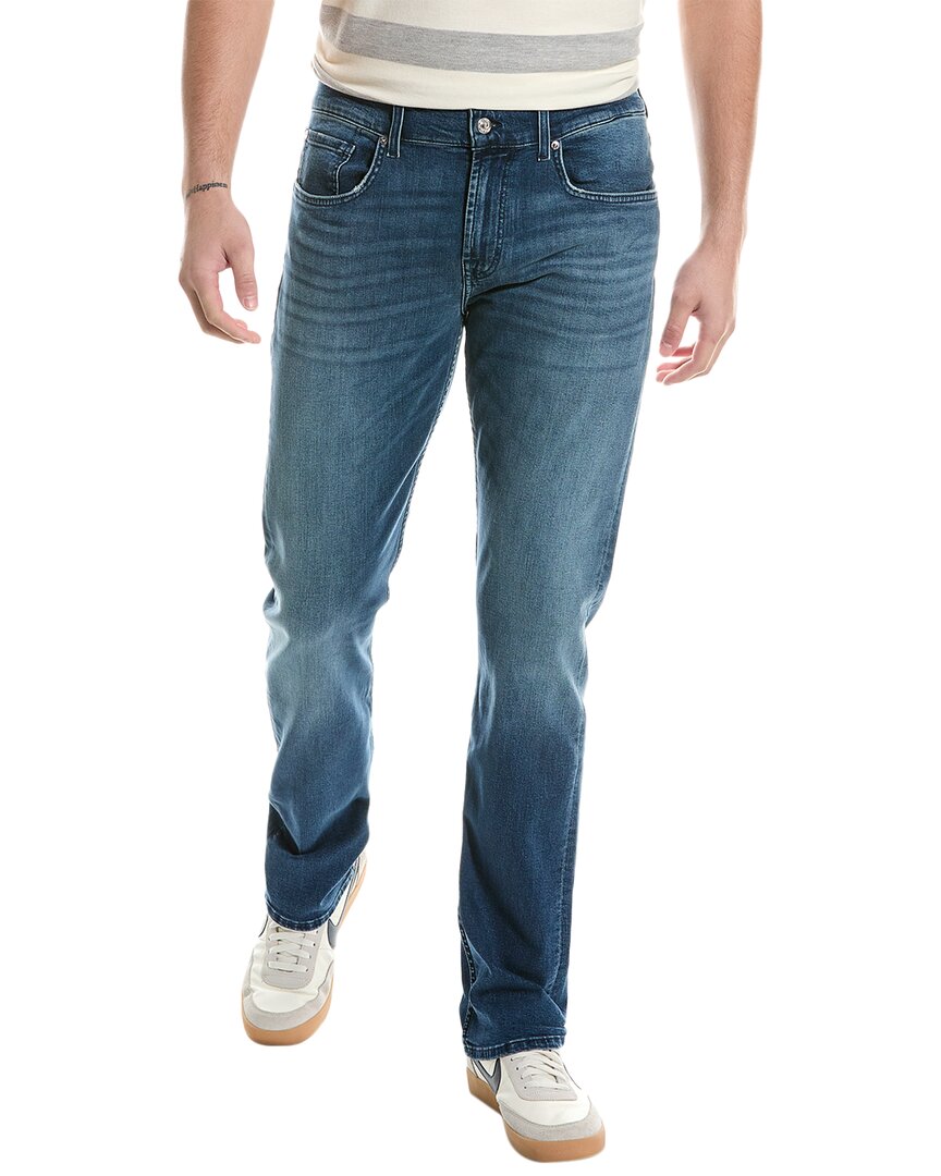 Shop 7 For All Mankind Paxtyn Tx Straight Jean In Blue