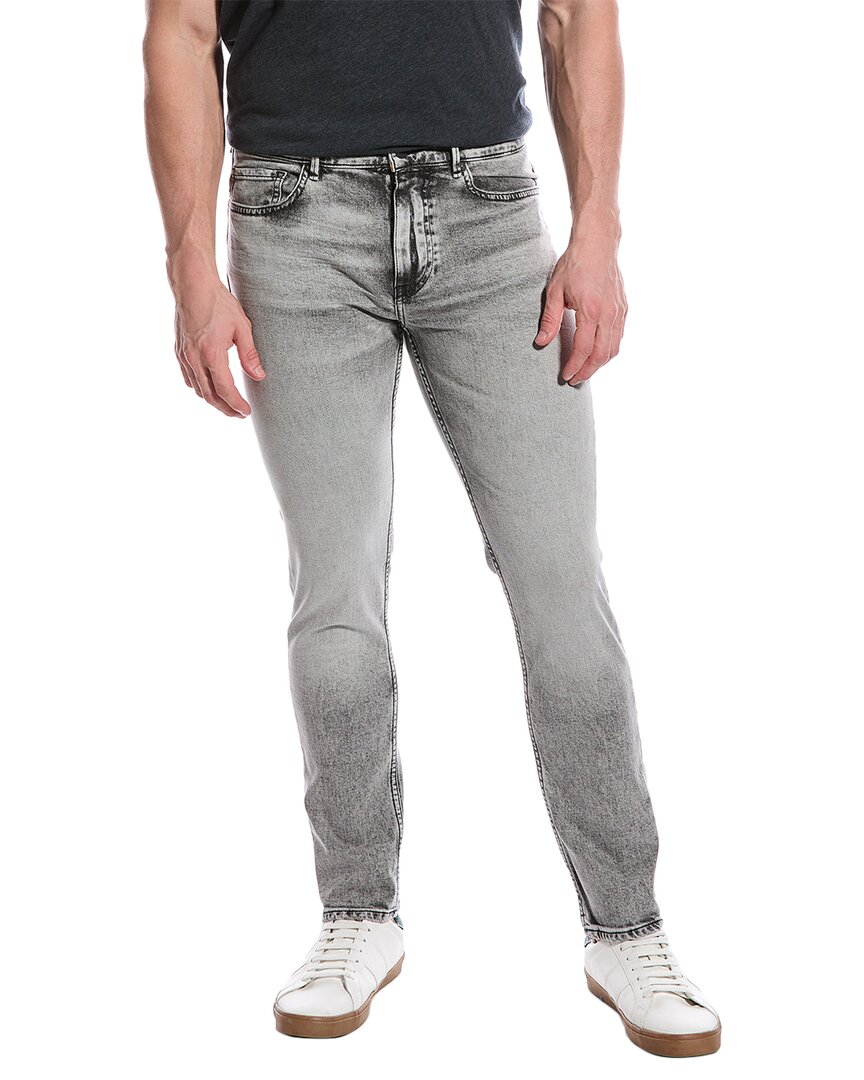 Shop Hugo Boss Boss  Delano Medium Grey Slim Tapered Jean
