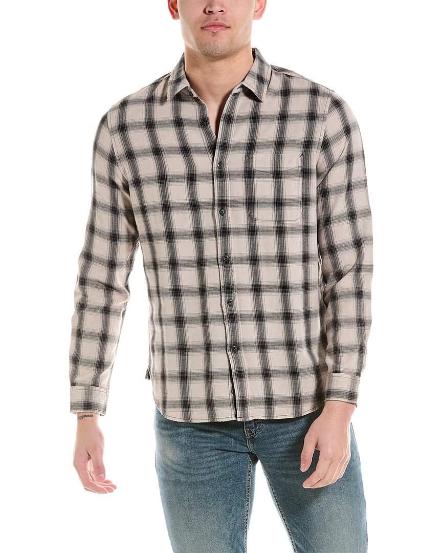 Shop Ag Jeans Colton Shirt In Grey