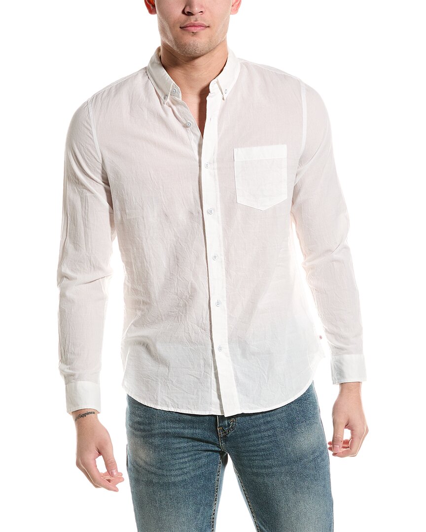 Shop Ag Jeans Grady Shirt In White