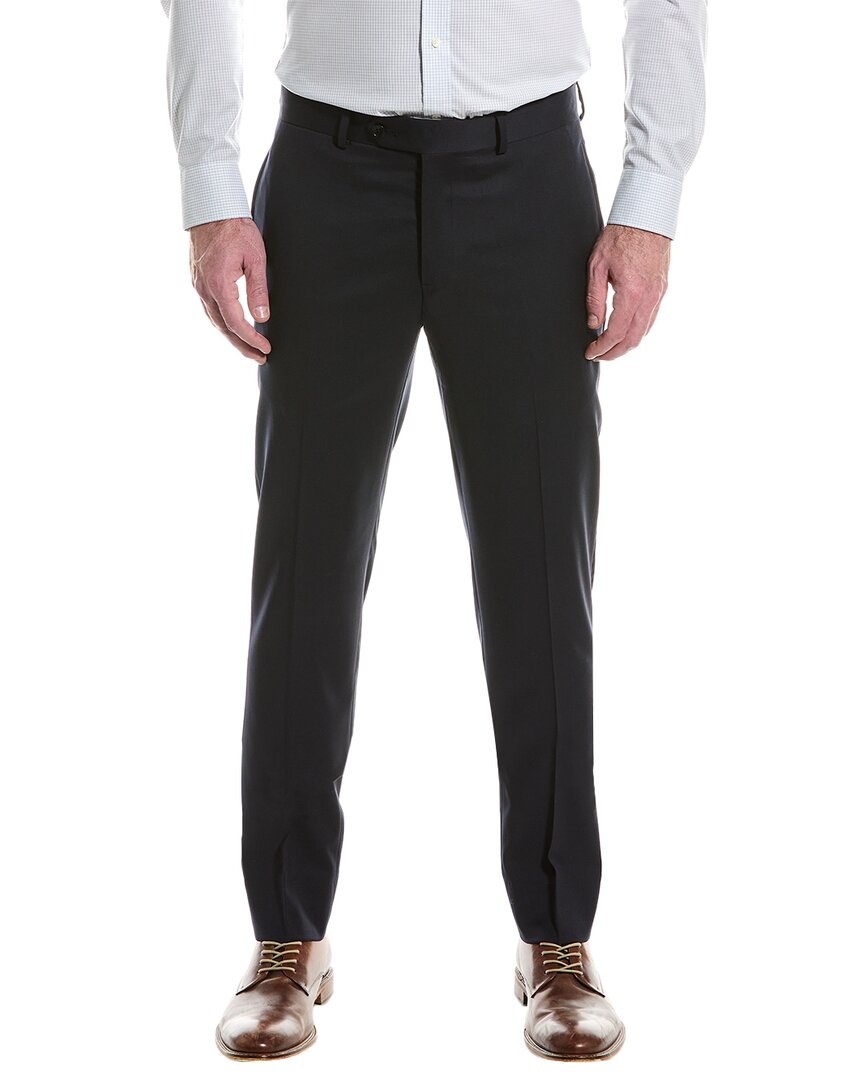 Shop Brooks Brothers Slim Wool Suit Pant In Blue