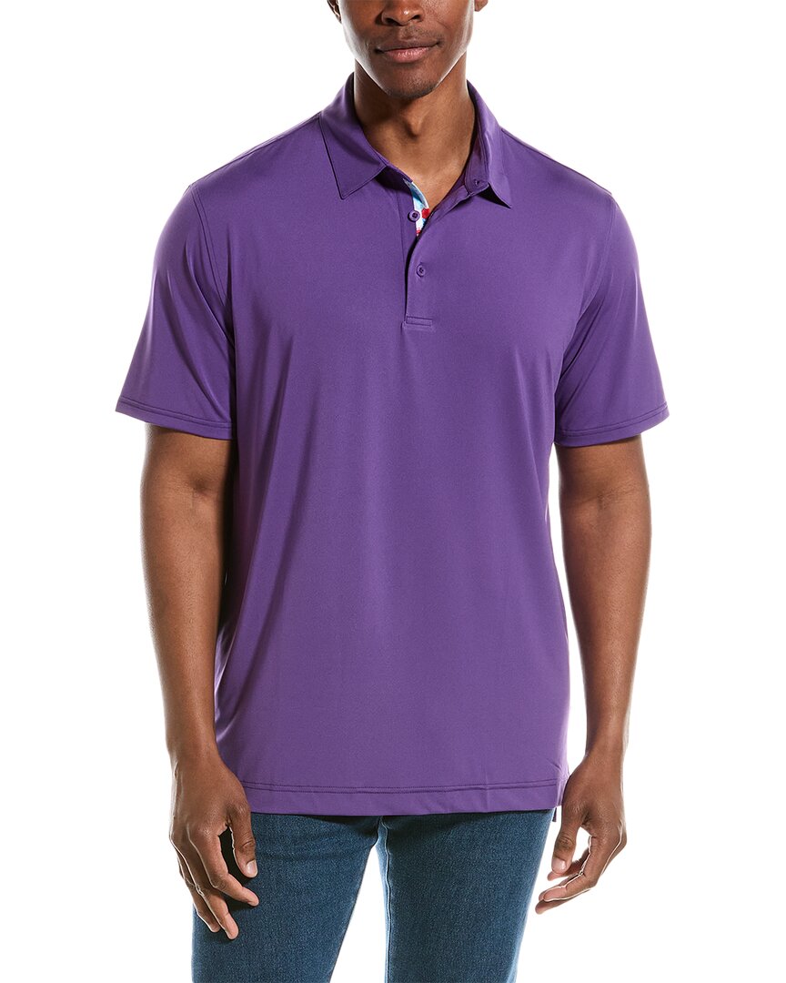Shop Robert Graham Alexsen 2 Classic Fit Polo Shirt In Purple