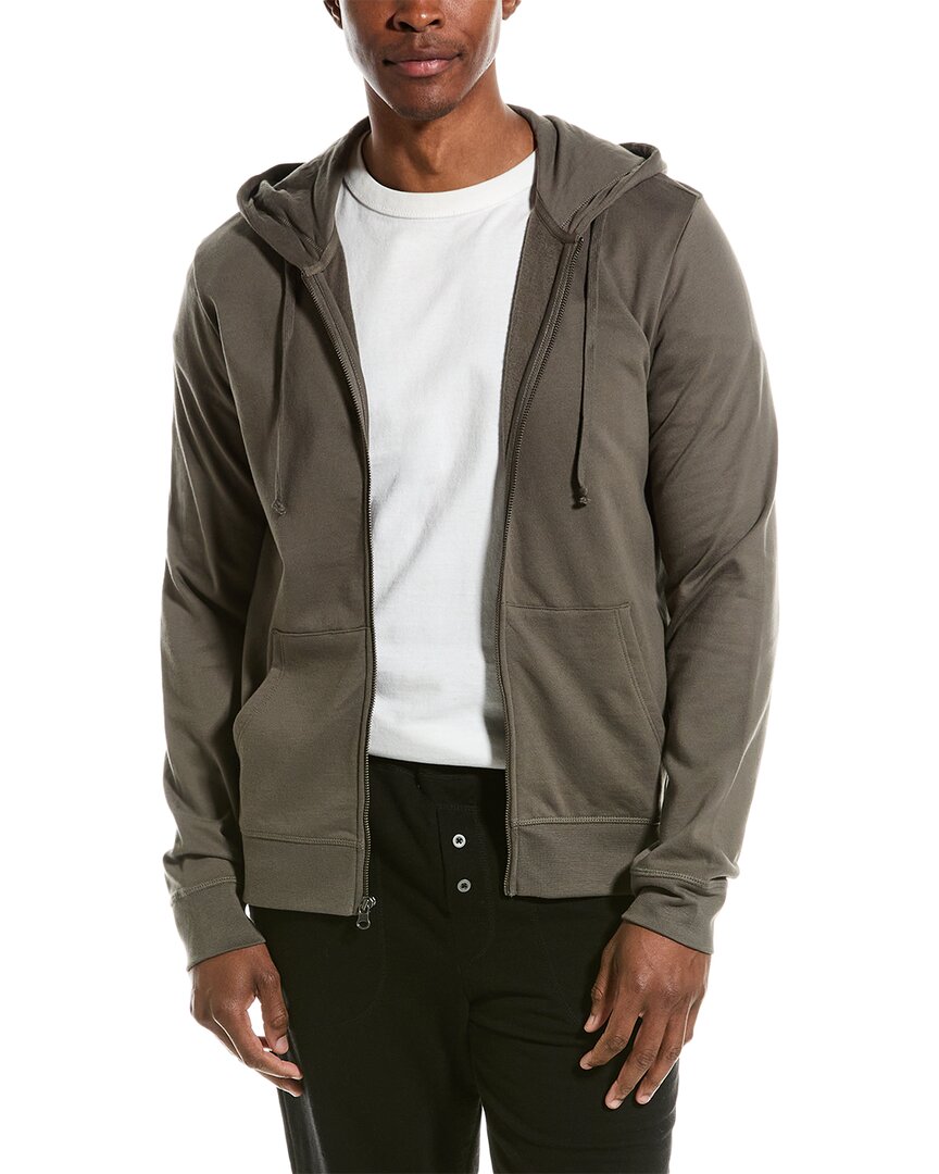 BAREFOOT DREAMS BAREFOOT DREAMS MALIBU COLLECTION FLEECE ZIP HOODIE
