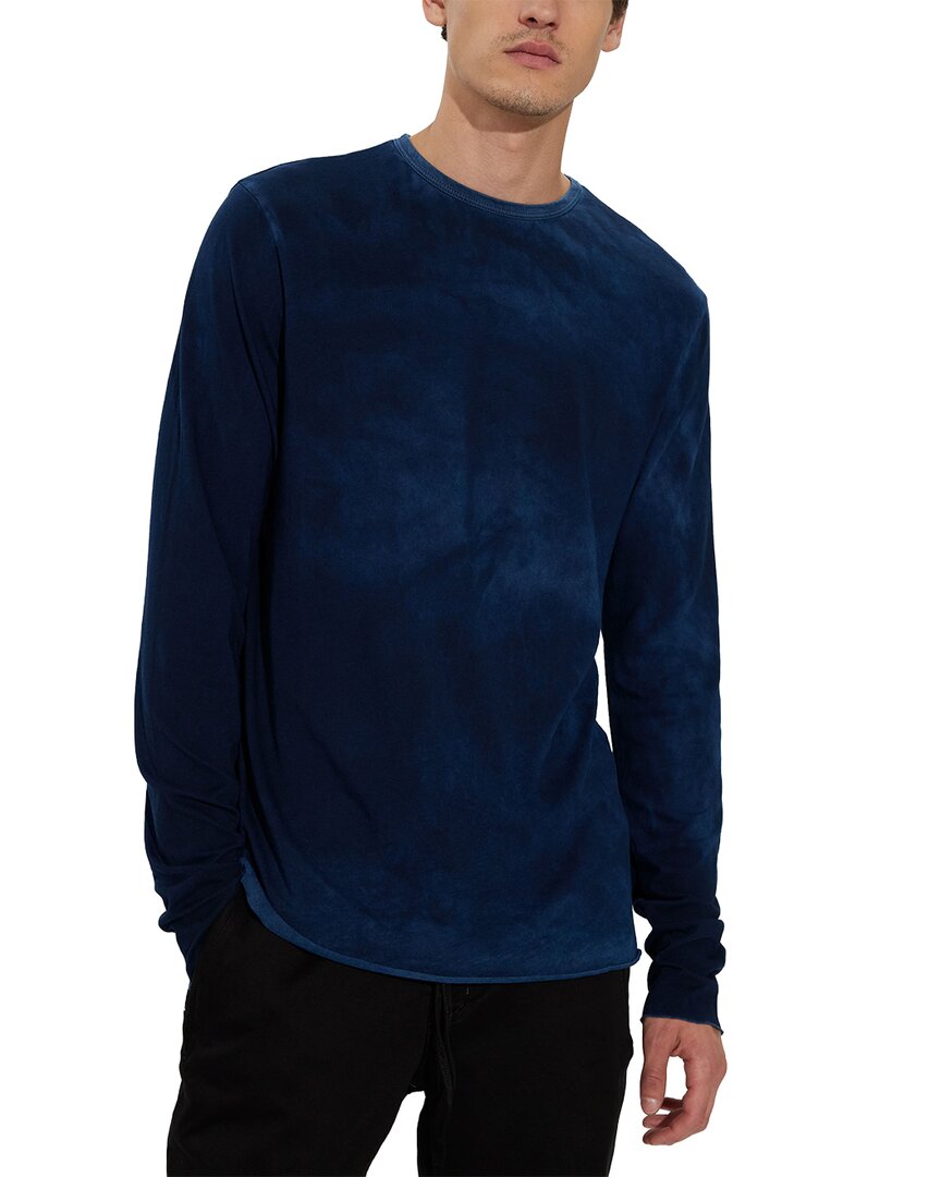 Cotton Citizen Jagger Long Sleeve Shirt In Blue
